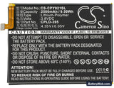 Coolpad Y91-921 Replacement Battery, 3.8V, 2500mAh, Li-Polymer 5