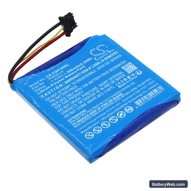 Canon Selphy QX10 Replacement Battery, 7.4V, 850mAh, Li-Polymer 1