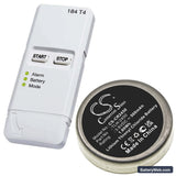 Testo 184-T4 Replacement Battery, 3.6V, 500mAh, Li-SOCl2 4