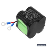 Ceag W270 Replacement Battery, 4.8V, 10000mAh, Ni-MH 2