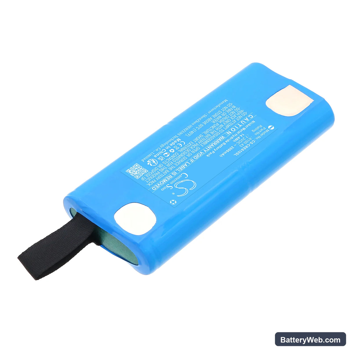 Carlson Explorer Replacement Battery, 7.2V, 2000mAh, Ni-MH 2