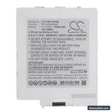 Leica CS35 Controller Replacement Battery, 11.1V, 9600mAh, Li-ion 5