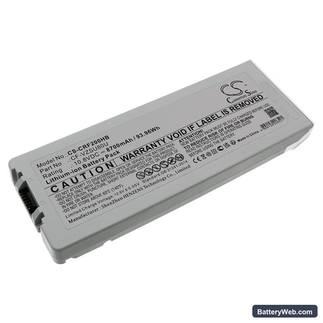 Panasonic Toughbook CF-C2 MK1 Replacement Battery, 10.8V, 8700mAh, Li-ion 1