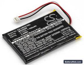 Opus Opus X Replacement Battery, 3.7V, 700mAh, Li-Polymer 1