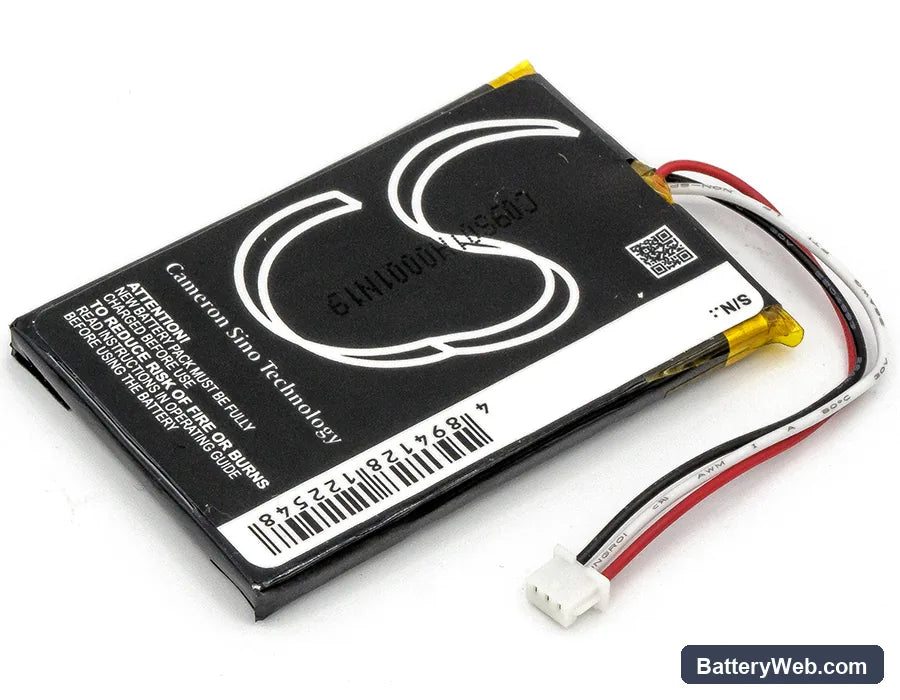 Opus Opus X Replacement Battery, 3.7V, 700mAh, Li-Polymer 3
