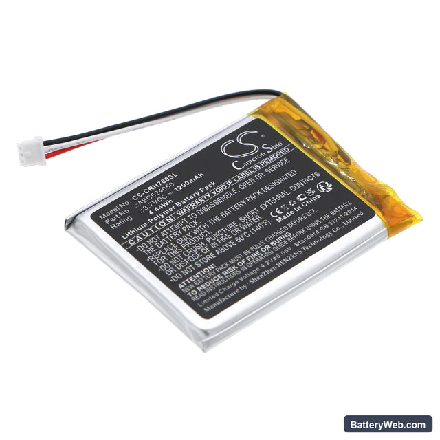 Virtuoso Void RGB Replacement Battery, 3.7V, 1200mAh, Li-Polymer 1
