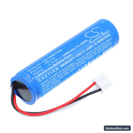 Corsair K57 RGB Wireless Gaming Keyboard Replacement Battery, 3.7V, 3400mAh, Li-ion 1