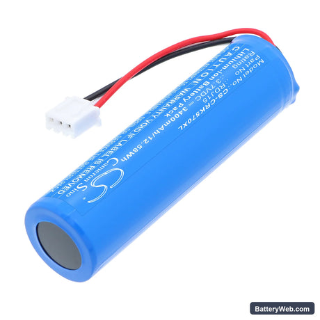 Corsair K57 RGB Wireless Gaming Keyboard Replacement Battery, 3.7V, 3400mAh, Li-ion 2