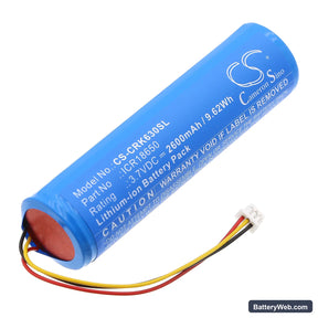 Corsair K63 Replacement Battery, 3.7V, 2600mAh, Li-ion 1
