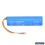 Corsair K63 Replacement Battery, 3.7V, 2600mAh, Li-ion 3