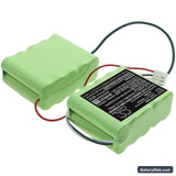 Criticon Dinamap Pro 1000 Replacement Battery, 12V, 7200mAh, Ni-MH 2
