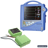 Criticon Dinamap Pro 1000 Replacement Battery, 12V, 7200mAh, Ni-MH 6
