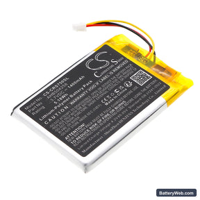 Corsair HS70 Replacement Battery, 3.7V, 1400mAh, Li-Polymer 1