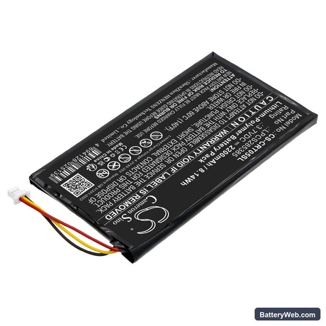 Creative Zen Vision M 30GB Replacement Battery, 3.7V, 2200mAh, Li-Polymer 2