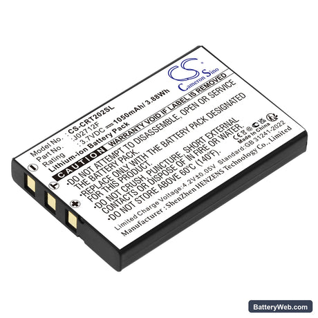 Creative Vado HD Replacement Battery, 3.7V, 1050mAh, Li-ion 1