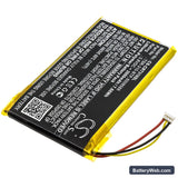 Crestron TSR-310 Replacement Battery, 3.8V, 2000mAh, Li-Polymer 2