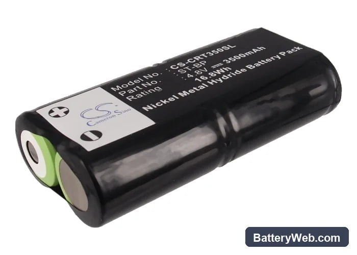 Crestron ST-1500 Replacement Battery, 4.8V, 3500mAh, Ni-MH 1