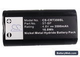 Crestron ST-1500 Replacement Battery, 4.8V, 3500mAh, Ni-MH 5