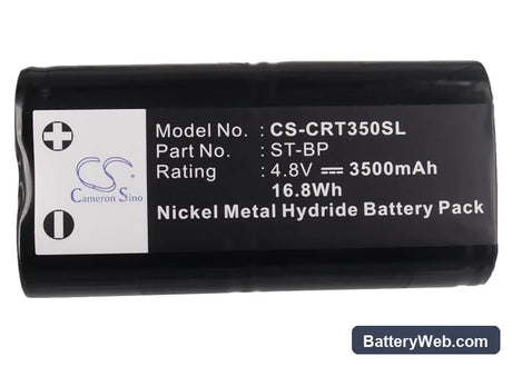 Crestron ST-1500 Replacement Battery, 4.8V, 3500mAh, Ni-MH 5