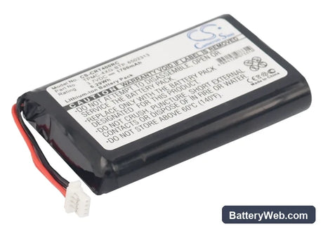 Crestron TPMC-4XG Replacement Battery, 3.7V, 1700mAh, Li-ion 1