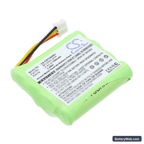 Crestron MT-500C Replacement Battery, 4.8V, 700mAh, Ni-MH 2
