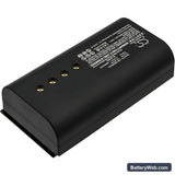 Crestron SmarTouch 1550 Replacement Battery, 4.8V, 4000mAh, Ni-MH 2