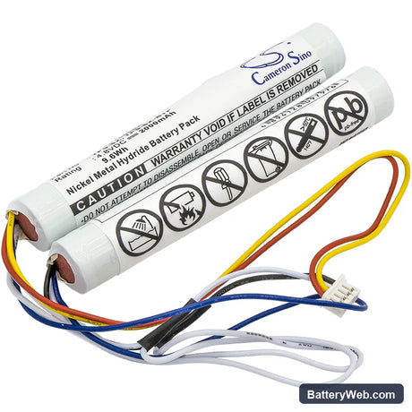 Crestron TPS-6X Wireless Touchpanel Replacement Battery, 4.8V, 2000mAh, Ni-MH 1