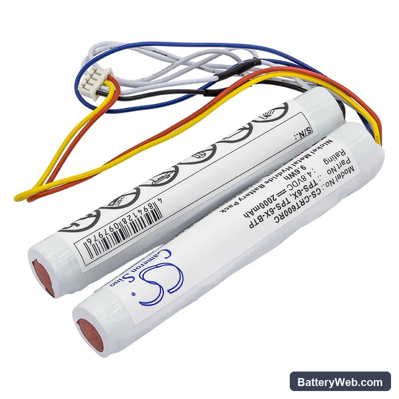 Crestron TPS-6X Wireless Touchpanel Replacement Battery, 4.8V, 2000mAh, Ni-MH 2