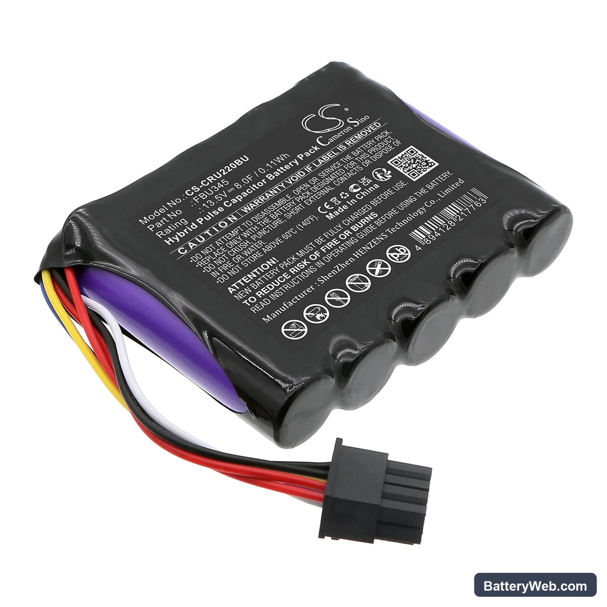 Cisco 9265CV Replacement Battery, 13.5V, 8F, HPC 1