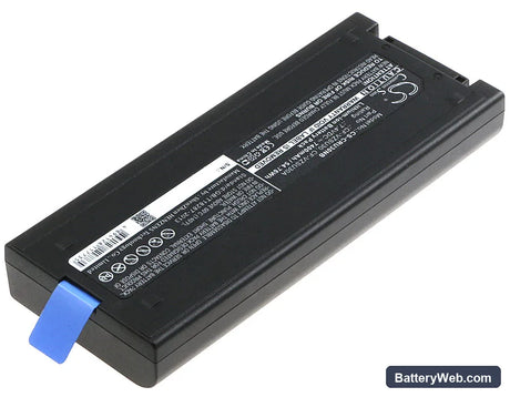 Panasonic Toughbook CF18 Replacement Battery, 7.4V, 7400mAh, Li-ion 2
