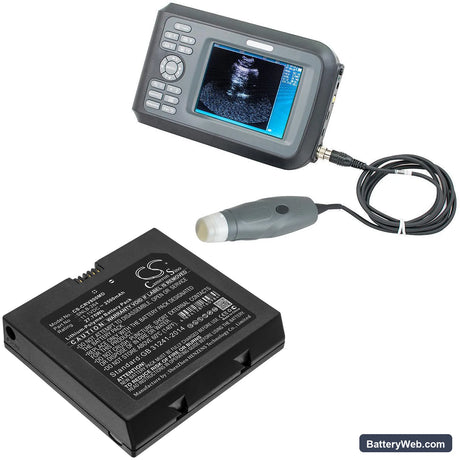Carejoy V7 Replacement Battery, 11.1V, 2500mAh, Li-Polymer 4
