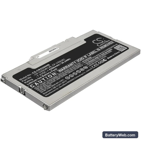 Panasonic CF-AX2 Replacement Battery, 7.2V, 4200mAh, Li-ion 1