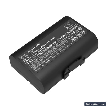 Castles Saturn 1000 S1F2 Replacement Battery, 3.7V, 6400mAh, Li-ion 1