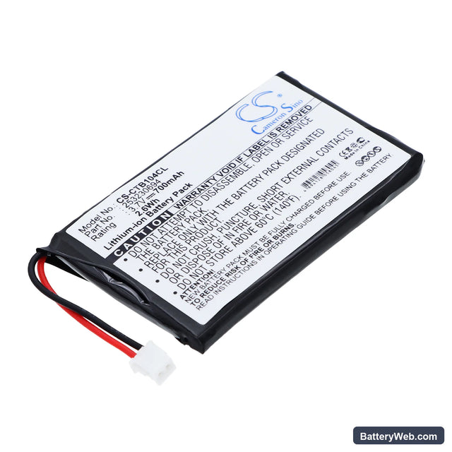 Sagem 690 Replacement Battery, 3.7V, 700mAh, Li-ion 1