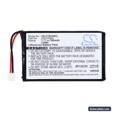 Sagem 690 Replacement Battery, 3.7V, 700mAh, Li-ion 3