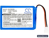 CTMS Eurodetector Replacement Battery, 7.4V, 1000mAh, Li-ion 3