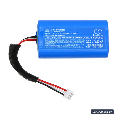 Creative MUVO Go Replacement Battery, 7.4V, 2600mAh, Li-ion 5