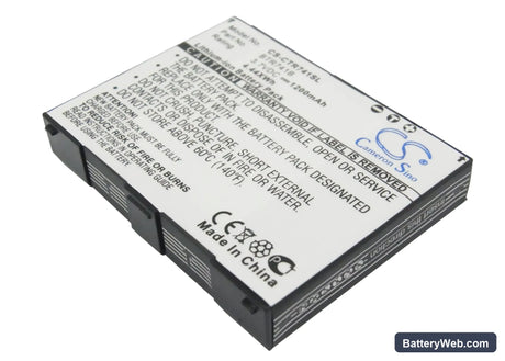 Verizon GzOne C731 ROCK Replacement Battery, 3.7V, 1200mAh, Li-ion 1