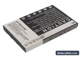 Casio GzOne Ravine 2 Replacement Battery, 3.7V, 1250mAh, Li-ion 2