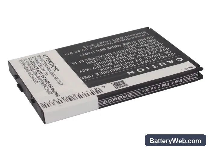 Casio Commando 2 Replacement Battery, 3.7V, 1800mAh, Li-ion 4