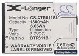 Casio Commando 2 Replacement Battery, 3.7V, 1800mAh, Li-ion 5