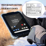 Cedar CT8 Replacement Battery, 3.8V, 7500mAh, Li-Polymer 6