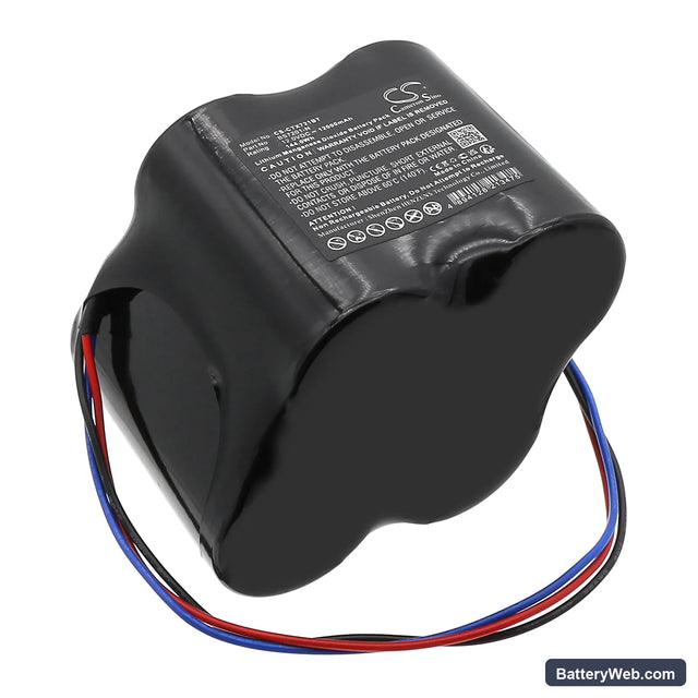 CaddX TX-7201-05-1 Replacement Battery, 12V, 12000mAh, Li-MnO2 1