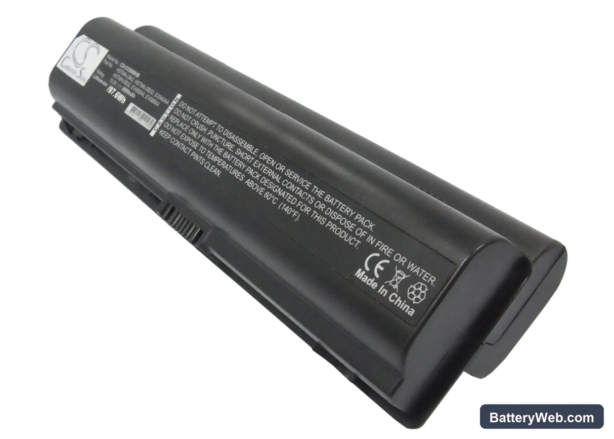 Compaq Presario A900 Replacement Battery, 10.8V, 8800mAh, Li-ion 1