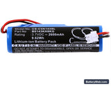 Croove Voice Amplifier Replacement Battery, 3.7V, 2600mAh, Li-ion 5