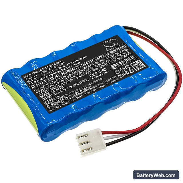 Care Vision OM-100 Replacement Battery, 7.2V, 2000mAh, Ni-MH 1