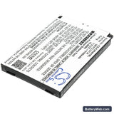 Clover C401U Replacement Battery, 7.6V, 2100mAh, Li-Polymer 2