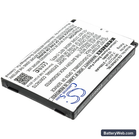 Clover C401U Replacement Battery, 7.6V, 2100mAh, Li-Polymer 2