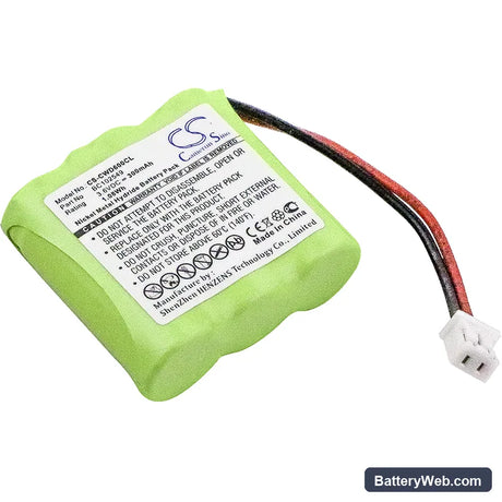 Cable & Wireless CWD600 Replacement Battery, 3.6V, 300mAh, Ni-MH 1