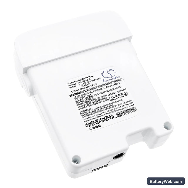 CWP Powersmart Controller and cradle Replacement Battery, 14.4V, 2200mAh, Li-ion 1